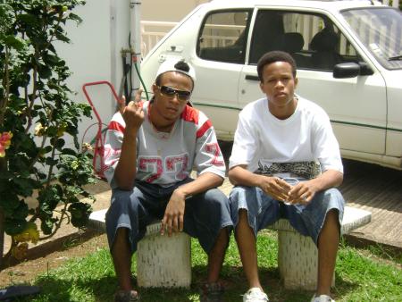 Me and J little(my brother)